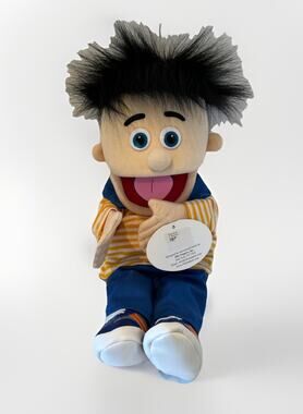NWT- 14" Bobby, Peach Boy, Hand Puppet